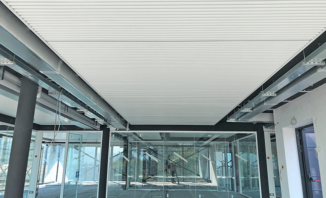 CBA集团办公室的SAPP金属天花板(图1)
