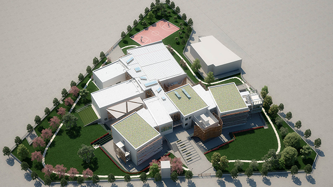 Dino Compagni学校综合体的辐射空调系统(图4)